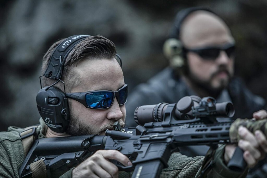 Ridge Unbreakable Tactical Ballistic Outdoor & Shooting Sunglasses Polarized For Men