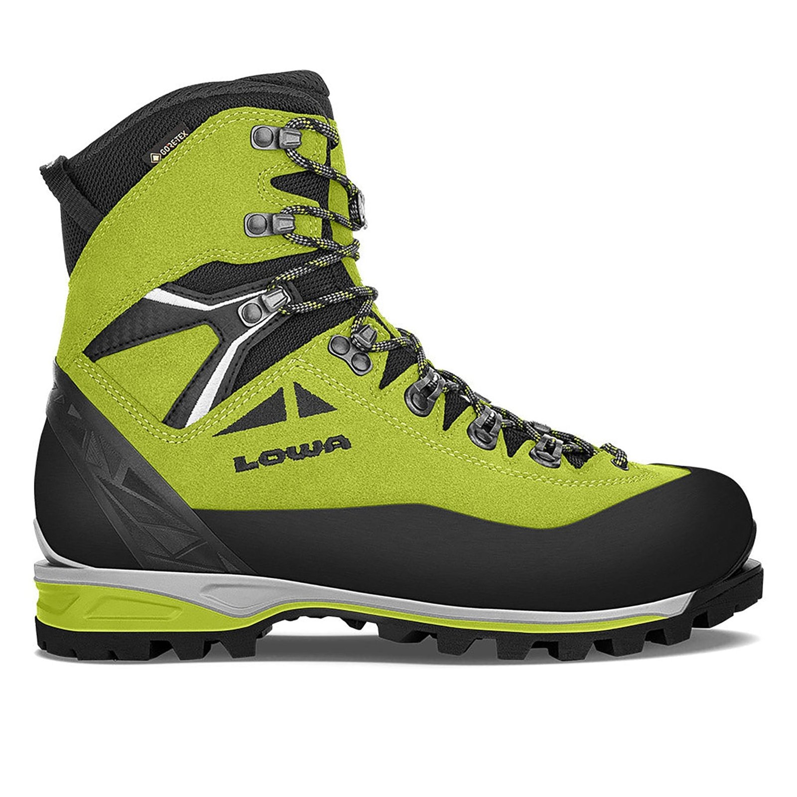 LOWA Men’s ALPINE EXPERT II GTX - LIME/BLACK - Image 1