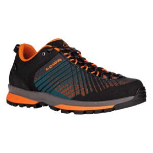 LOWA Men’s CAREZZA GTX LO - ANTHRACITE/ORANGE - Image 2