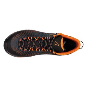LOWA Men’s CAREZZA GTX LO - ANTHRACITE/ORANGE - Image 4