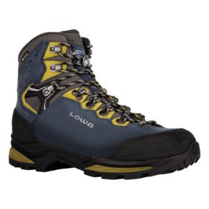 LOWA Men’s CAMINO EVO GTX - STEEL BLUE/KIWI - Image 2