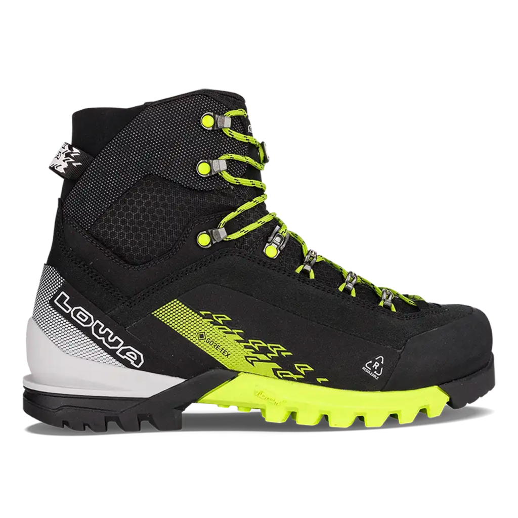 LOWA Men’s CERVINO GTX MID - BLACK/LIME