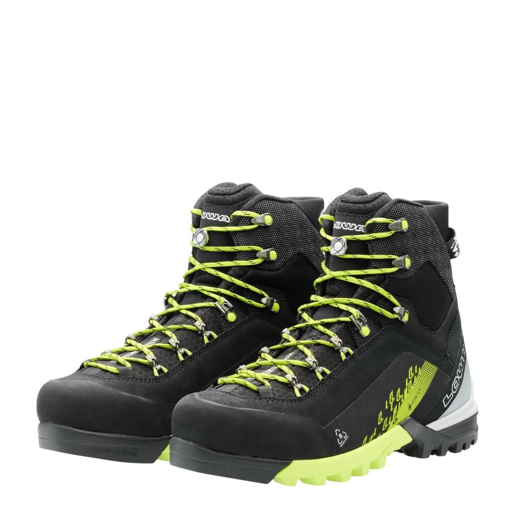 LOWA Men’s CERVINO GTX MID - BLACK/LIME