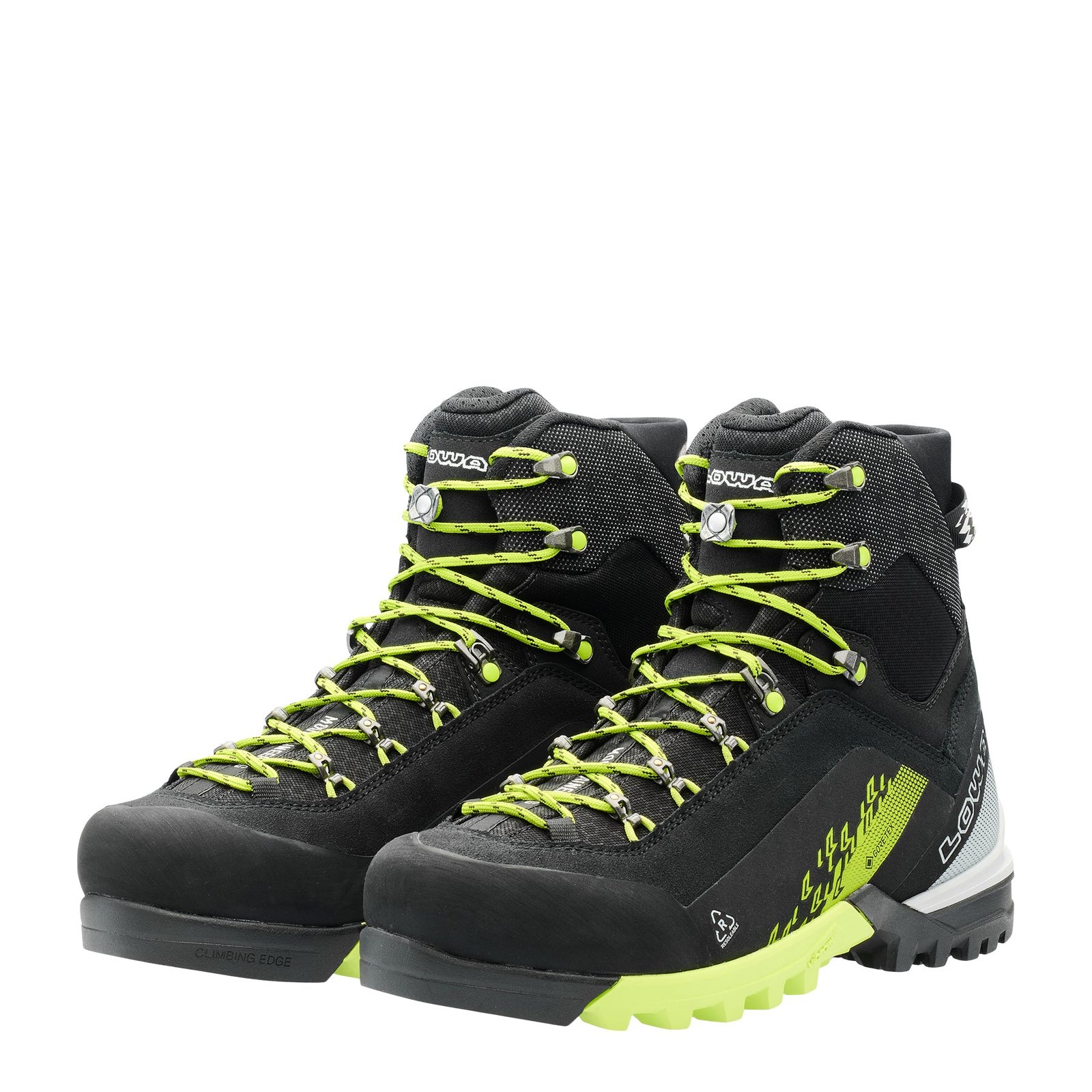 LOWA Men’s CERVINO GTX MID - BLACK/LIME - Image 2