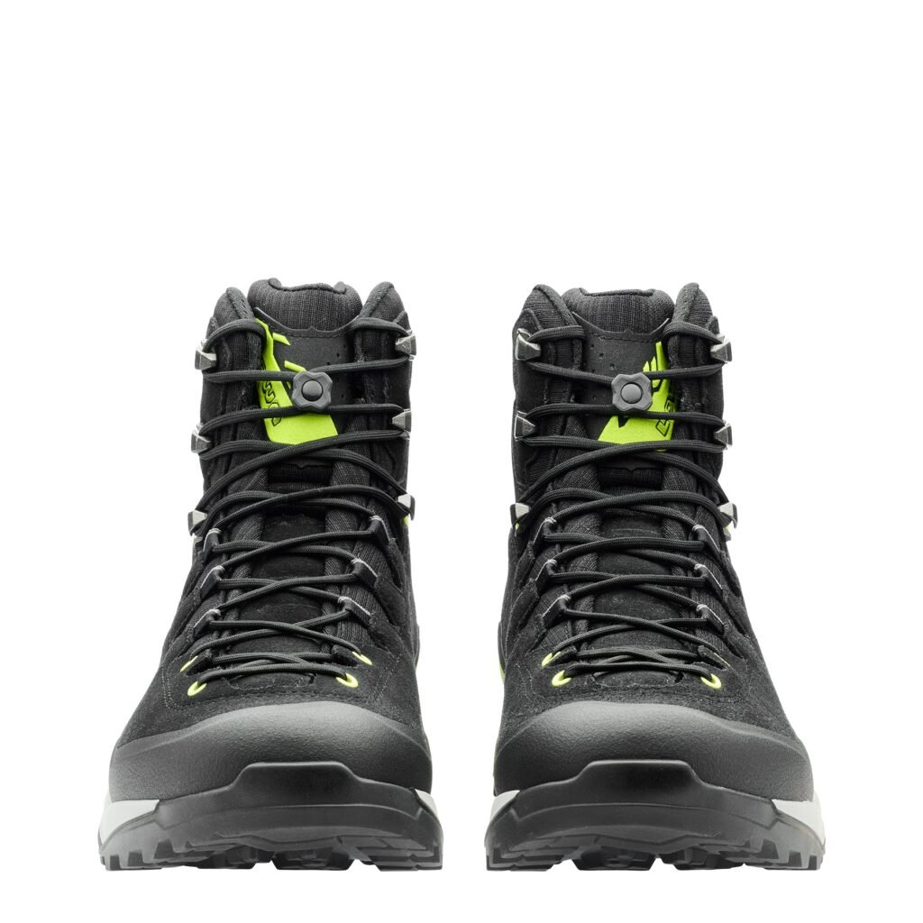 LOWA Men’s EXPLORER GTX MID - BLACK/LIME