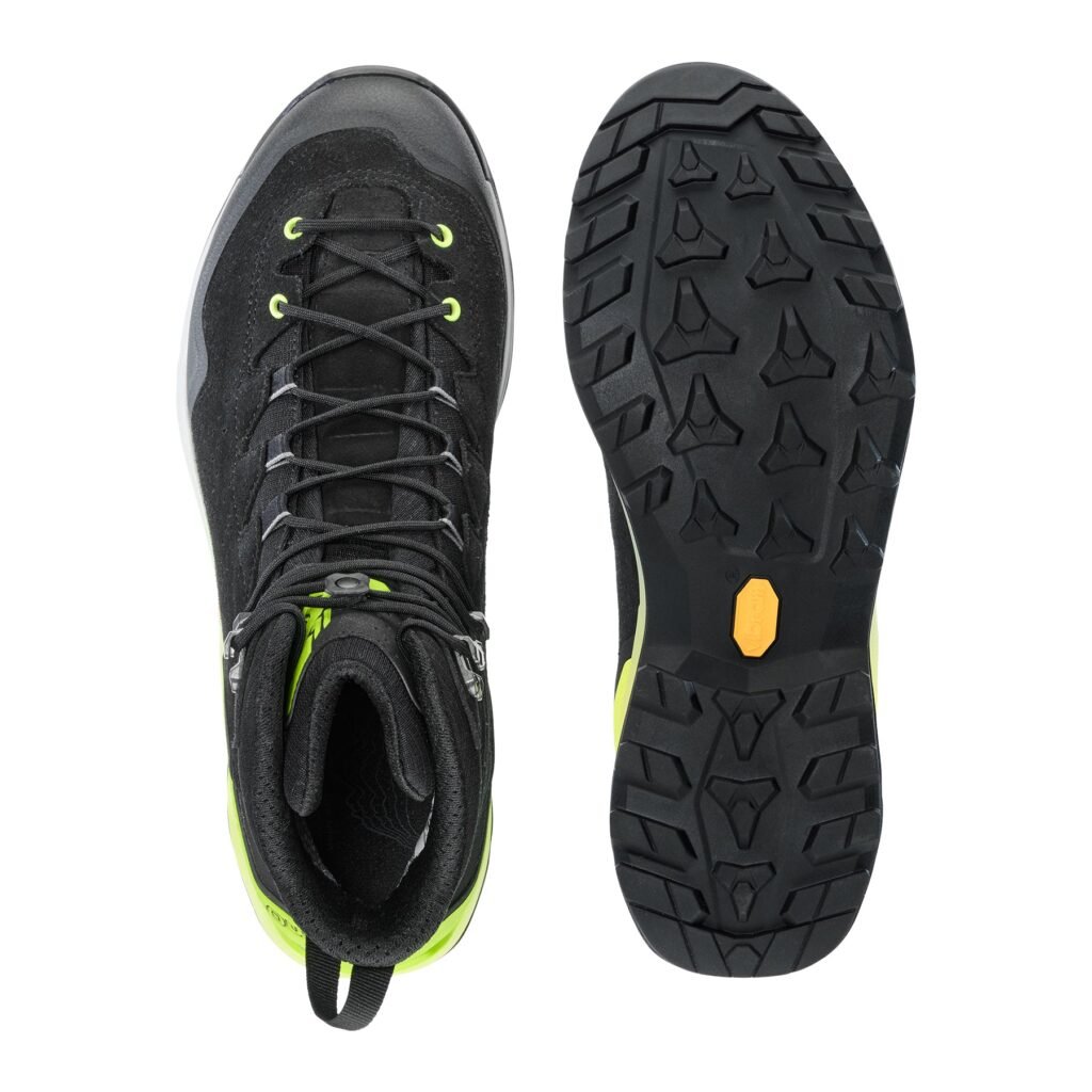 LOWA Men’s EXPLORER GTX MID - BLACK/LIME