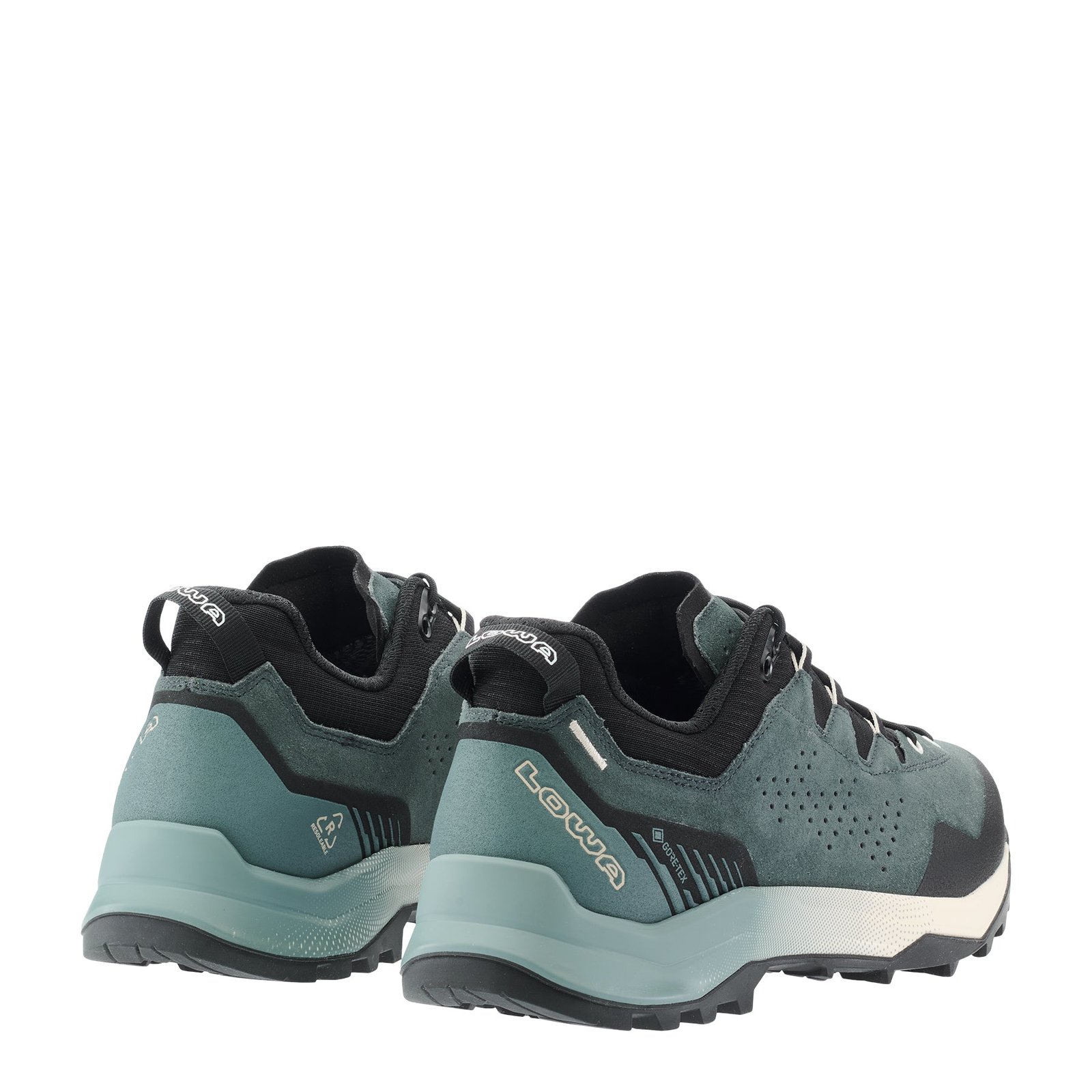 LOWA Men’s EXPLORER GTX LO - SLATE BLUE/BLACK - Image 3