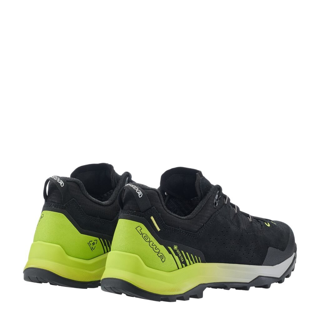 LOWA Men’s EXPLORER GTX LO - BLACK/LIME
