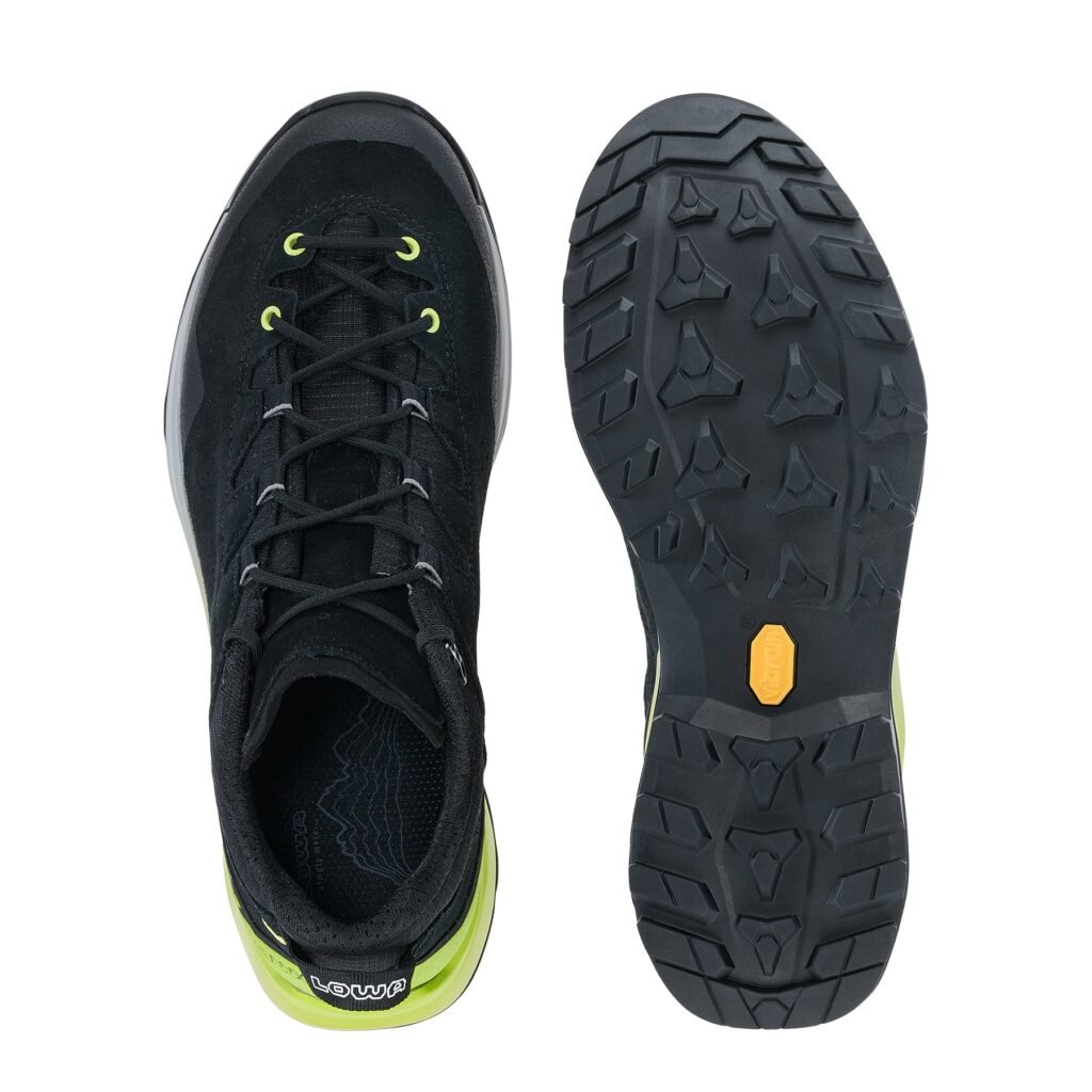 LOWA Men’s EXPLORER GTX LO - BLACK/LIME