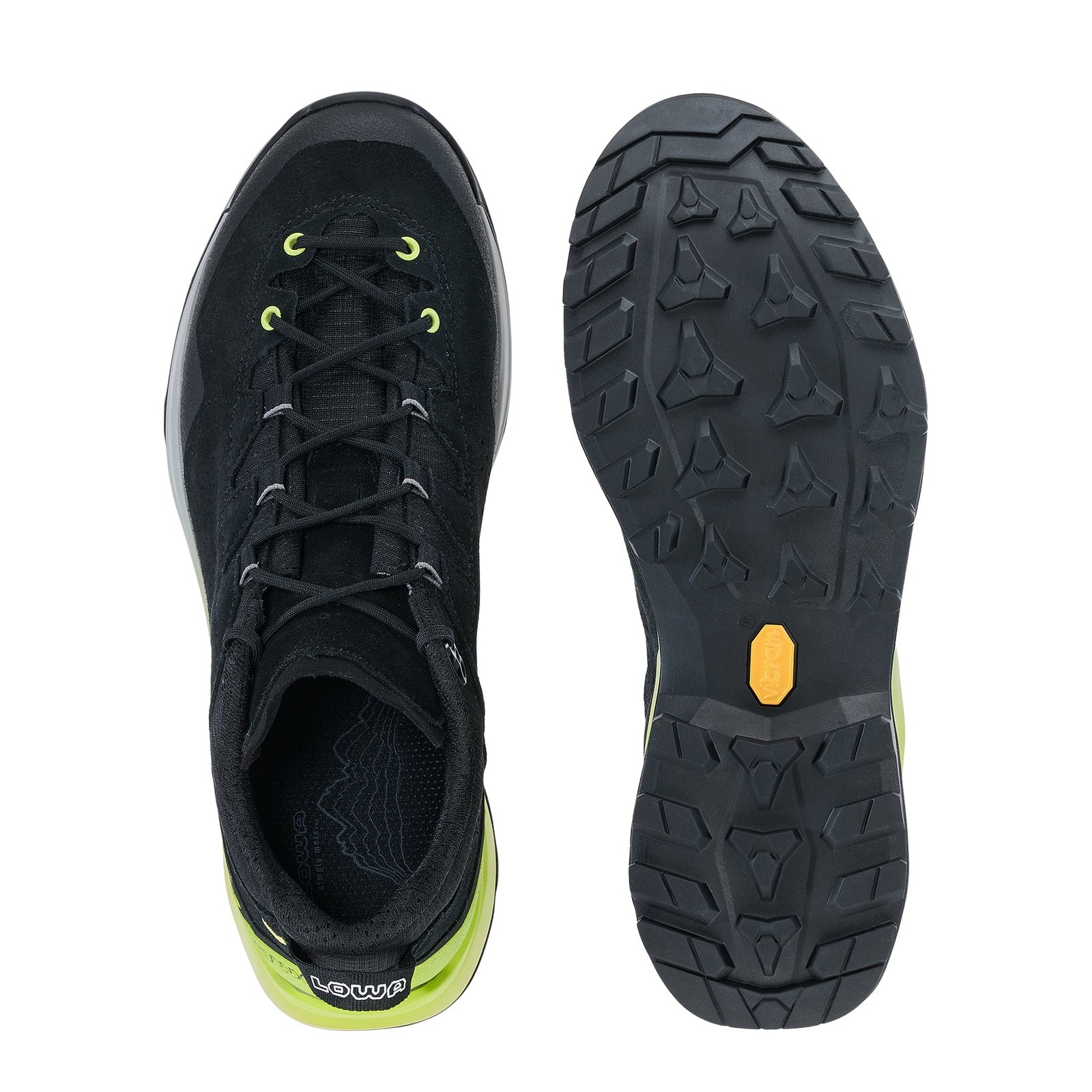 LOWA Men’s EXPLORER GTX LO - BLACK/LIME - Image 5