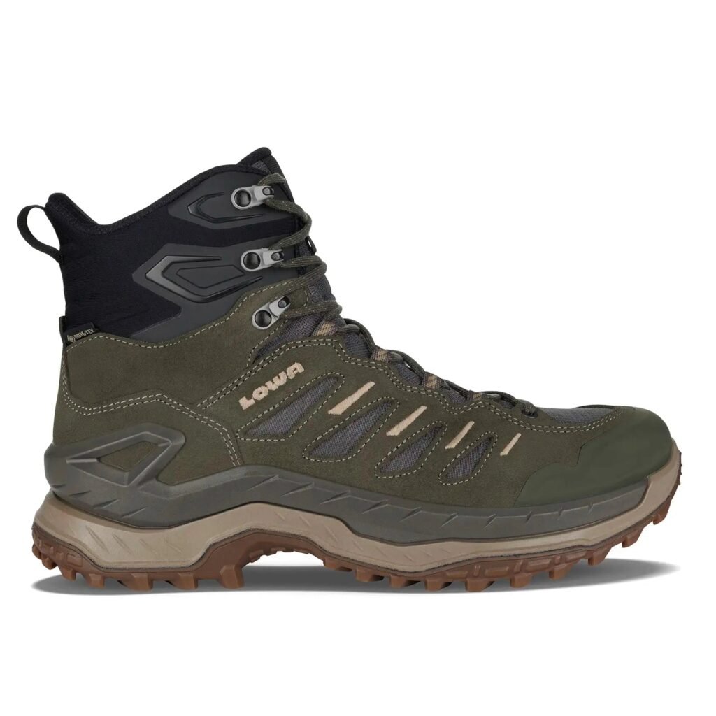 LOWA Men’s INNOVO GTX MID - OLIVE/DARK GREY