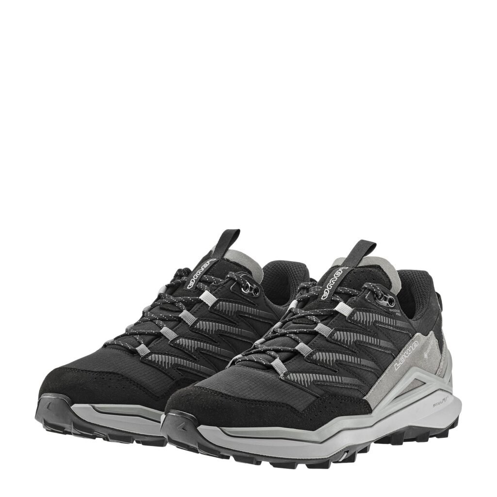LOWA Men’s MADDOX PRO GTX LO - BLACK/GREY