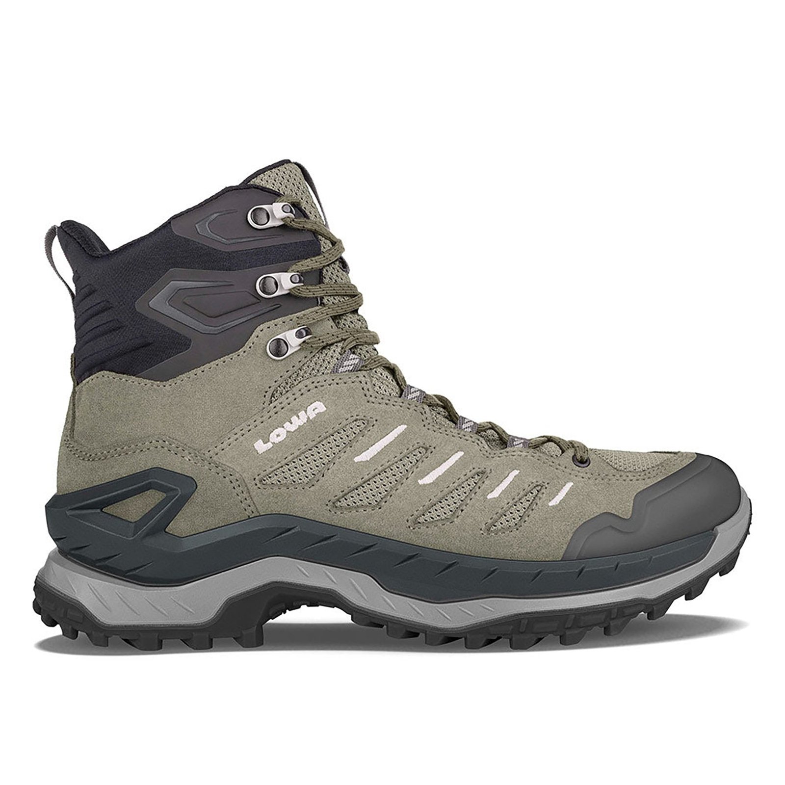 LOWA Men’s INNOVO MID - SEAWEED/GREY - Image 1