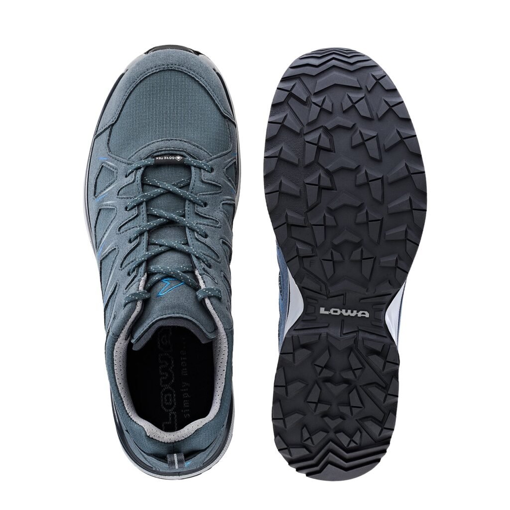 LOWA Men’s INNOX EVO II GTX - STEEL BLUE OCEAN