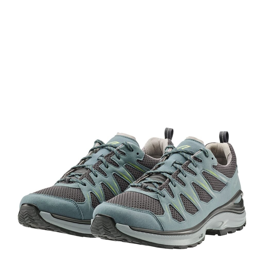 LOWA Men’s INNOX EVO II LO - DARK PETROL/GREY