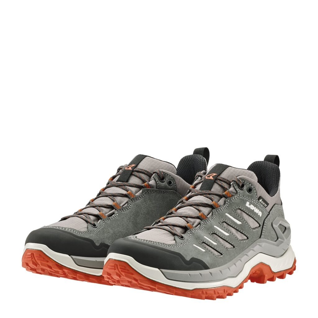 LOWA Men’s INNOVO GTX LO - GREY/FLAME