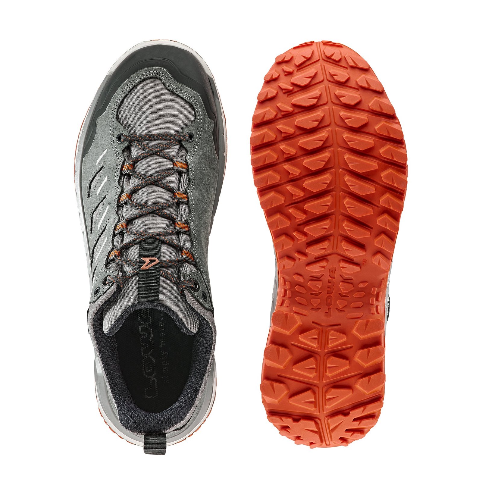 LOWA Men’s INNOVO GTX LO - GREY/FLAME - Image 5