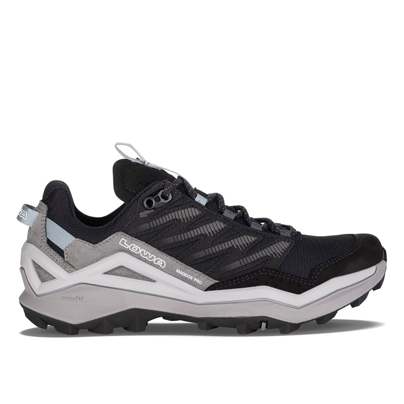 LOWA Men’s MADDOX PRO GTX LO - BLACK/GREY - Image 1