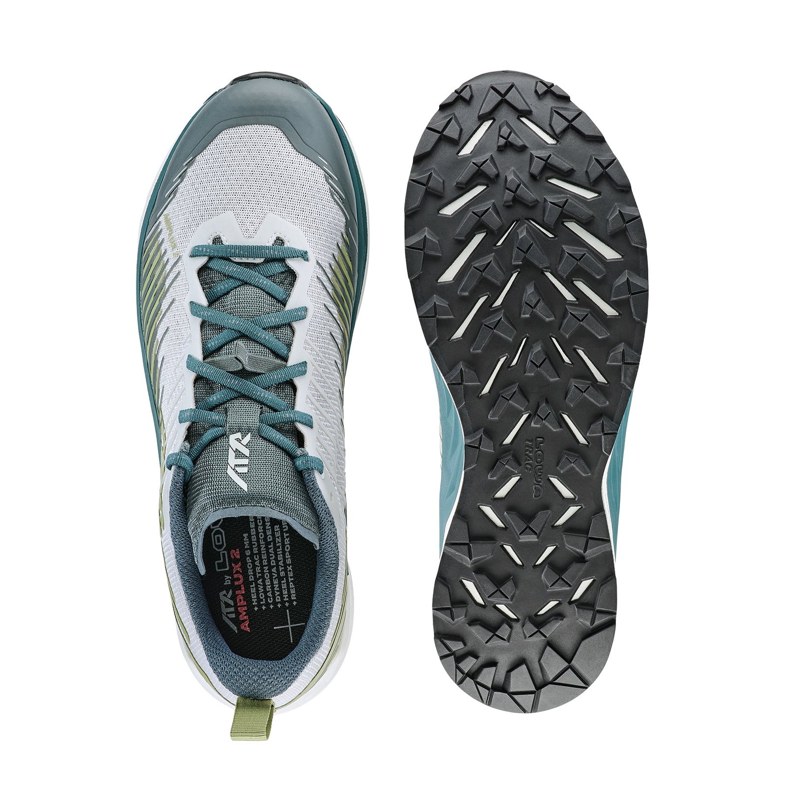 LOWA Men’s AMPLUX 2 - GREY/FERN - Image 6