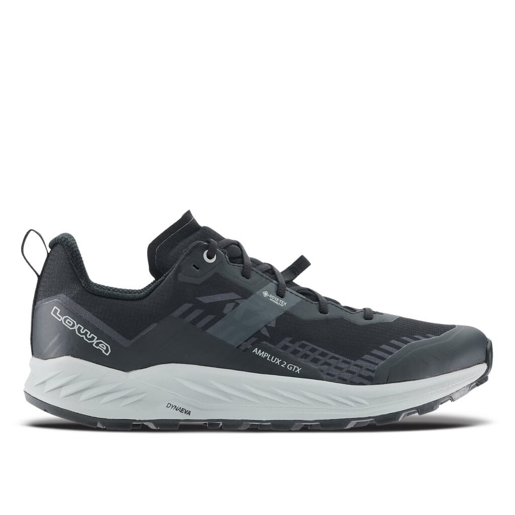 LOWA Men’s AMPLUX 2 GTX - GREY/BLACK