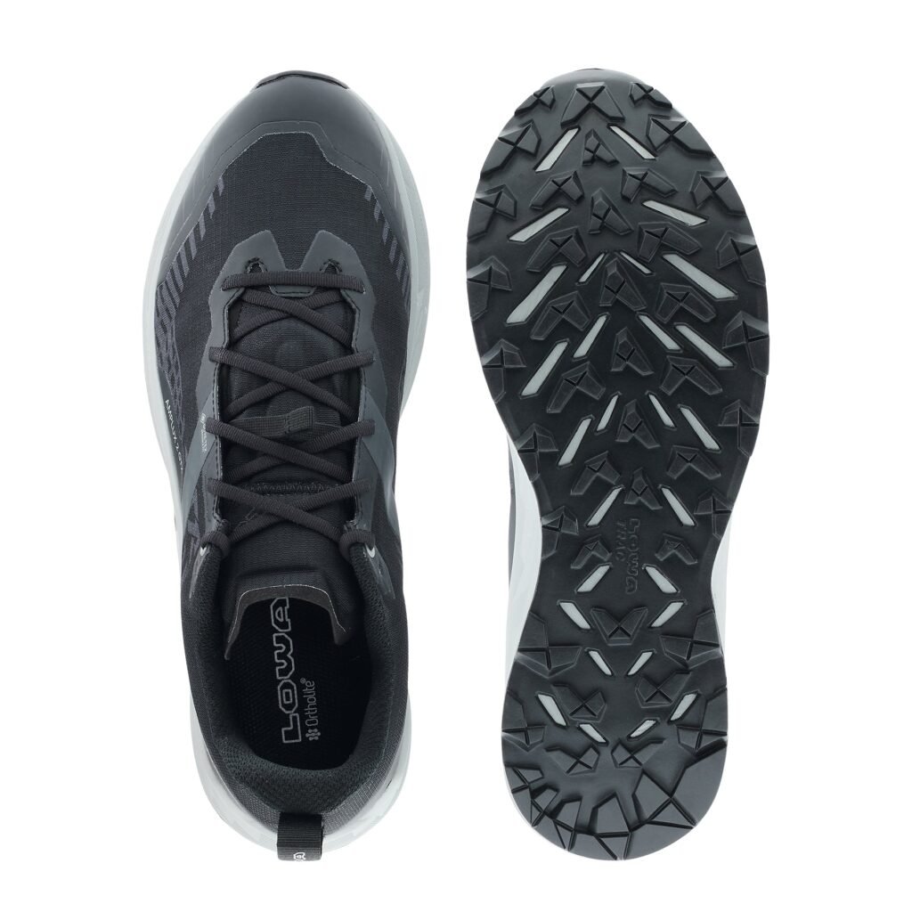 LOWA Men’s AMPLUX 2 GTX - GREY/BLACK