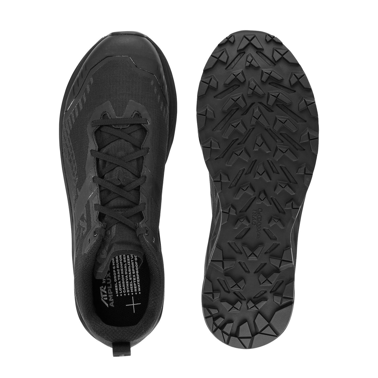 LOWA Men’s AMPLUX 2 GTX - BLACK/BLACK - Image 5