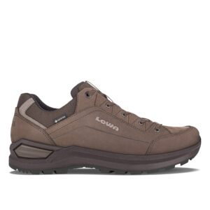 LOWA Men’s RENEGADE EVO GTX LO - ESPRESSO/BLACK - Image 1