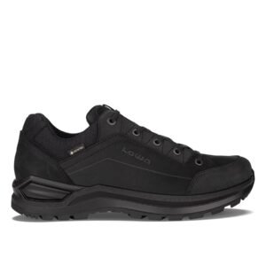 LOWA Men’s RENEGADE EVO GTX LO - BLACK/BLACK - Image 1