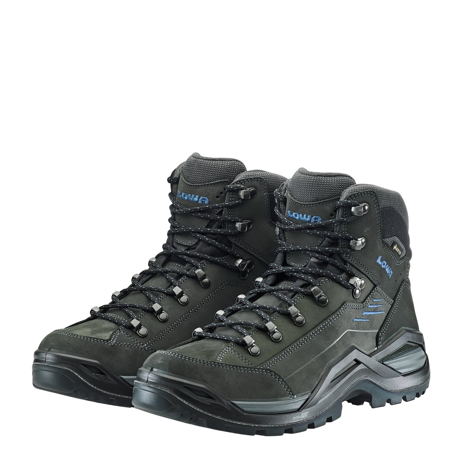 LOWA Men’s RENEGADE EVO GTX MID - ANTHRACITE/STEEL BLUE - Image 3