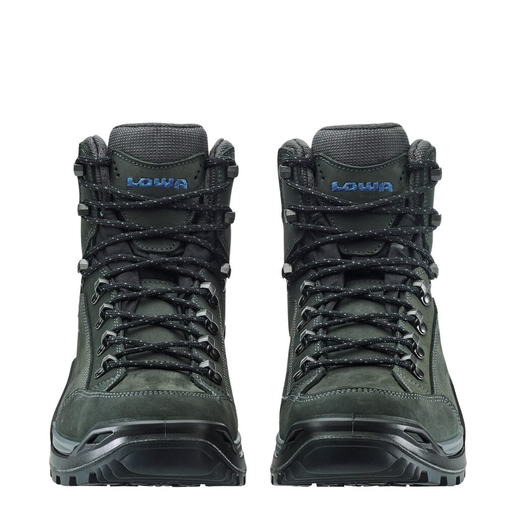 LOWA Men’s RENEGADE EVO GTX MID - ANTHRACITE/STEEL BLUE