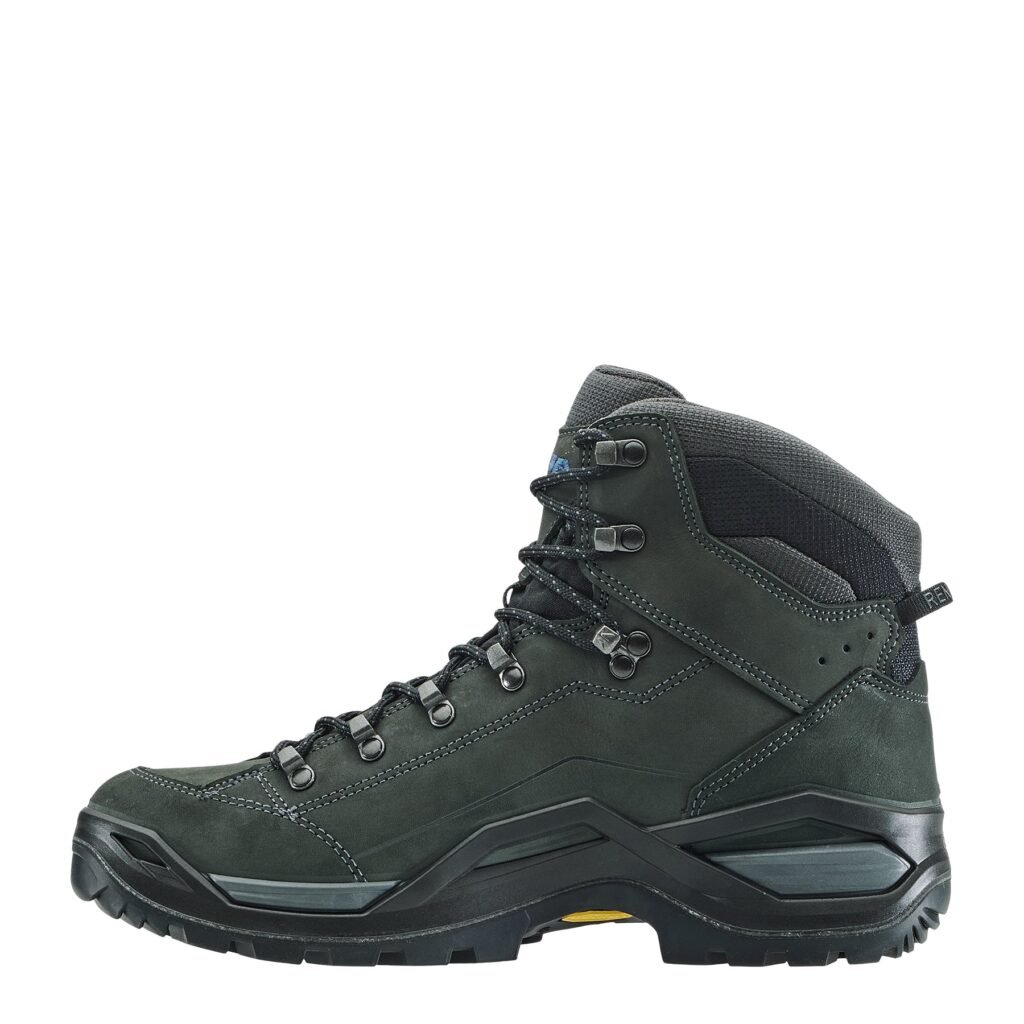 LOWA Men’s RENEGADE EVO GTX MID - ANTHRACITE/STEEL BLUE