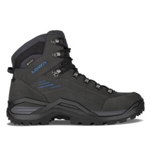 LOWA Men’s RENEGADE EVO GTX MID - ANTHRACITE/STEEL BLUE - Image 1