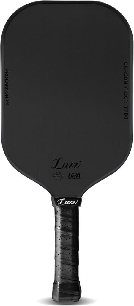 Luzz Pickleball Paddle Cannon Thermoformed T700 Carbon Fiber Honeycomb Core
