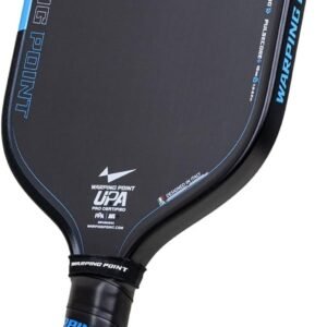 Warping Point Sophon Pickleball Paddle, Tri-Response Foam Core Pickle Ball Racket with Carbon Fiber Aero Fusion Surface Designed for Controlled Power & Consistent Precision, UPA-A Approved, Elongated - Image 1