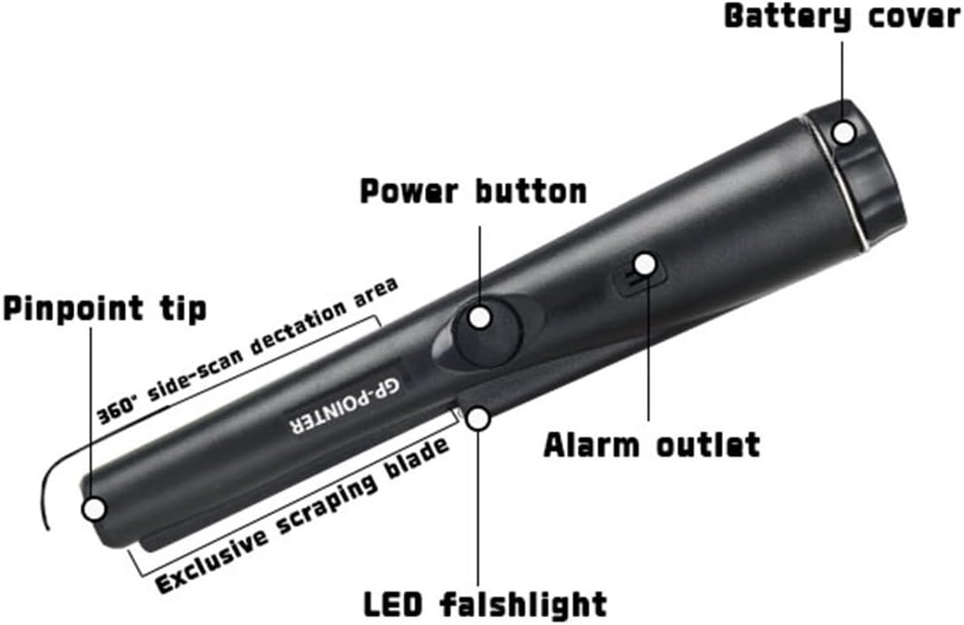 Metal Detector Pinpointer, Handheld Pointer Detector for Adult & Kids - Image 3