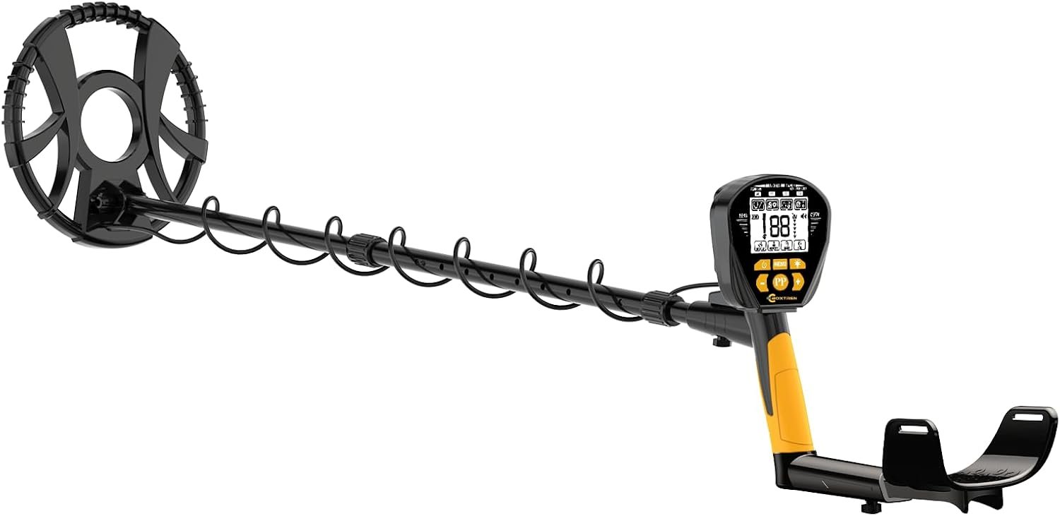 Higher Accuracy Metal Detector for Adults: 2026 Latest Professional Gold Detector with Backlit LCD, Advanced DSP Chip, IP68 Waterproof 10" Large Coil, Portable & Lightweight, Gifts for Men Fathers Dad - Image 8