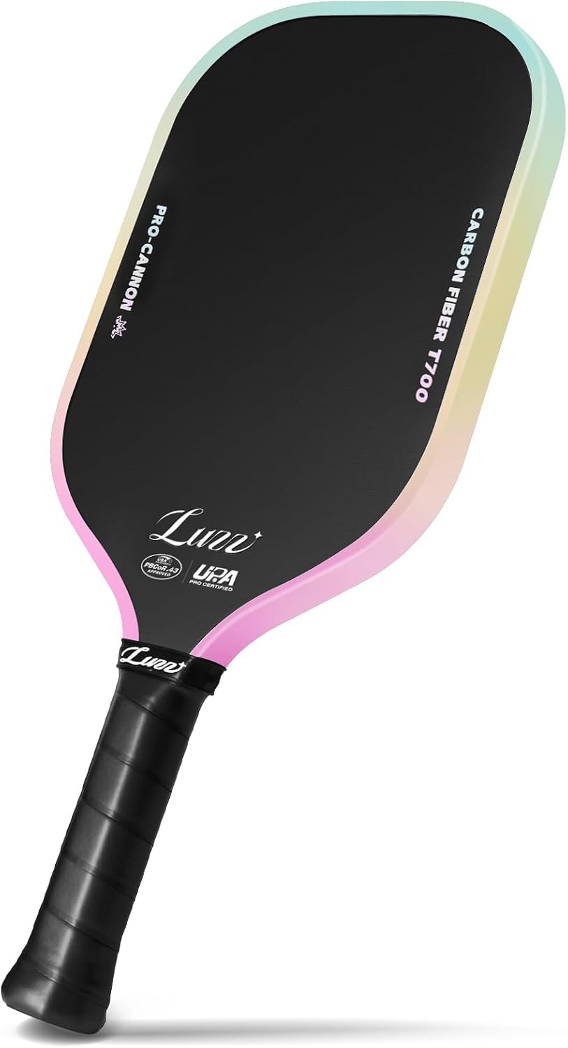 Luzz Pickleball Paddle Cannon Thermoformed T700 Carbon Fiber Honeycomb Core - Image 9
