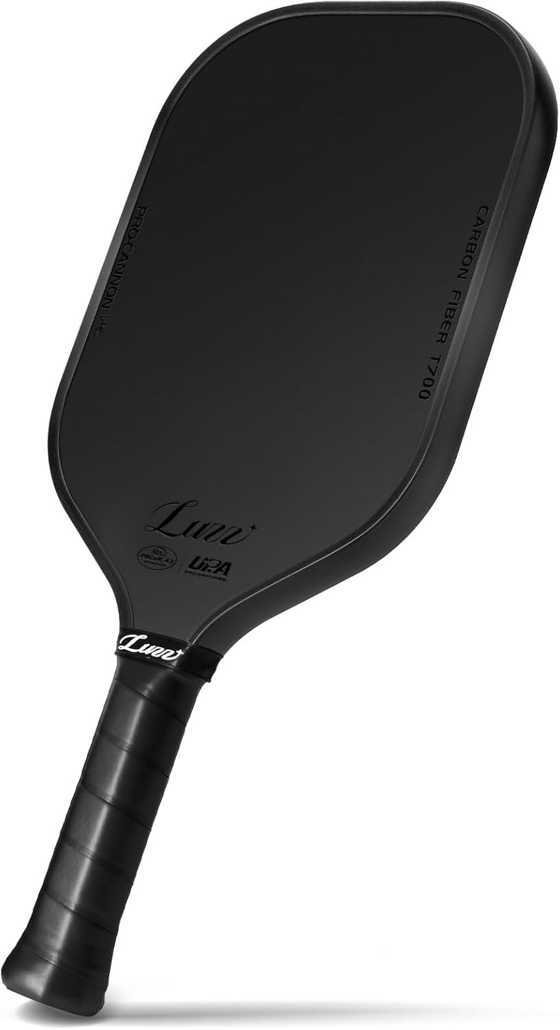 Luzz Pickleball Paddle Cannon Thermoformed T700 Carbon Fiber Honeycomb Core - Image 1