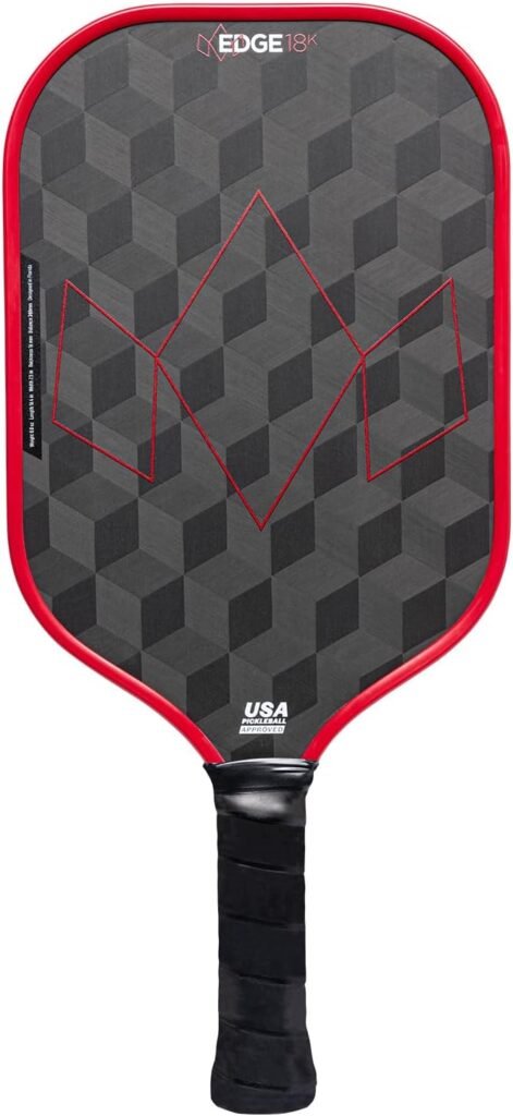 Diadem Edge 18K Pickleball Paddle Series | USAPA Approved, 18K Carbon Fiber Face for Unmatched Spin & Control, Durable Edge Shield Pro | Multiple Colors & Styles