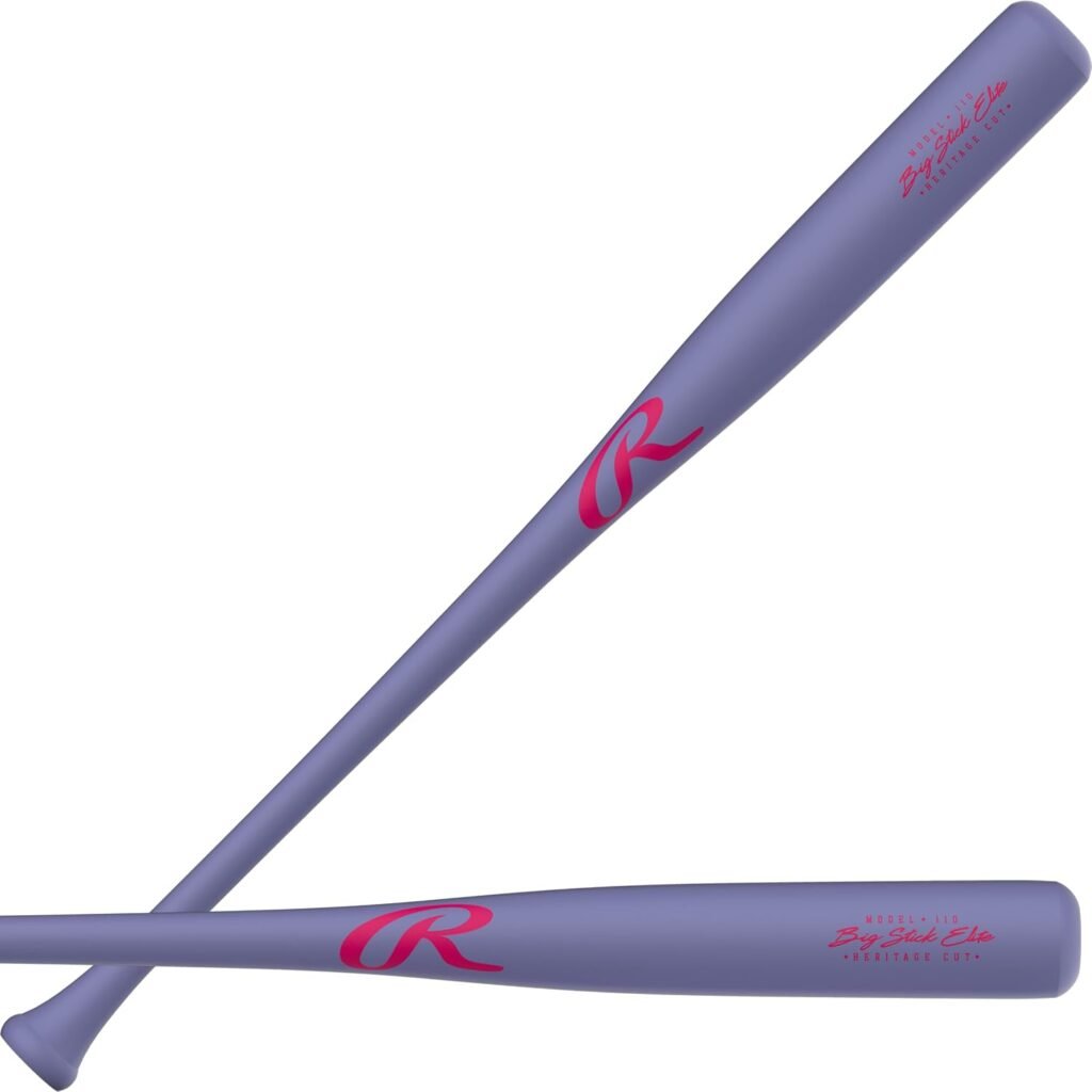 Rawlings| Big Stick Elite Wood Baseball Bat | Maple/Birch/Composite Options