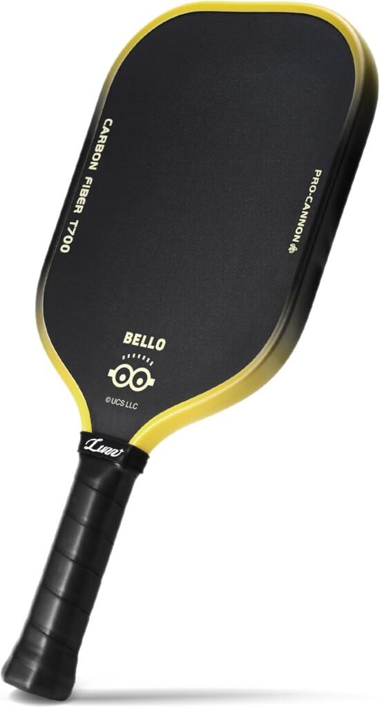 Luzz Pickleball Paddle Cannon Thermoformed T700 Carbon Fiber Honeycomb Core