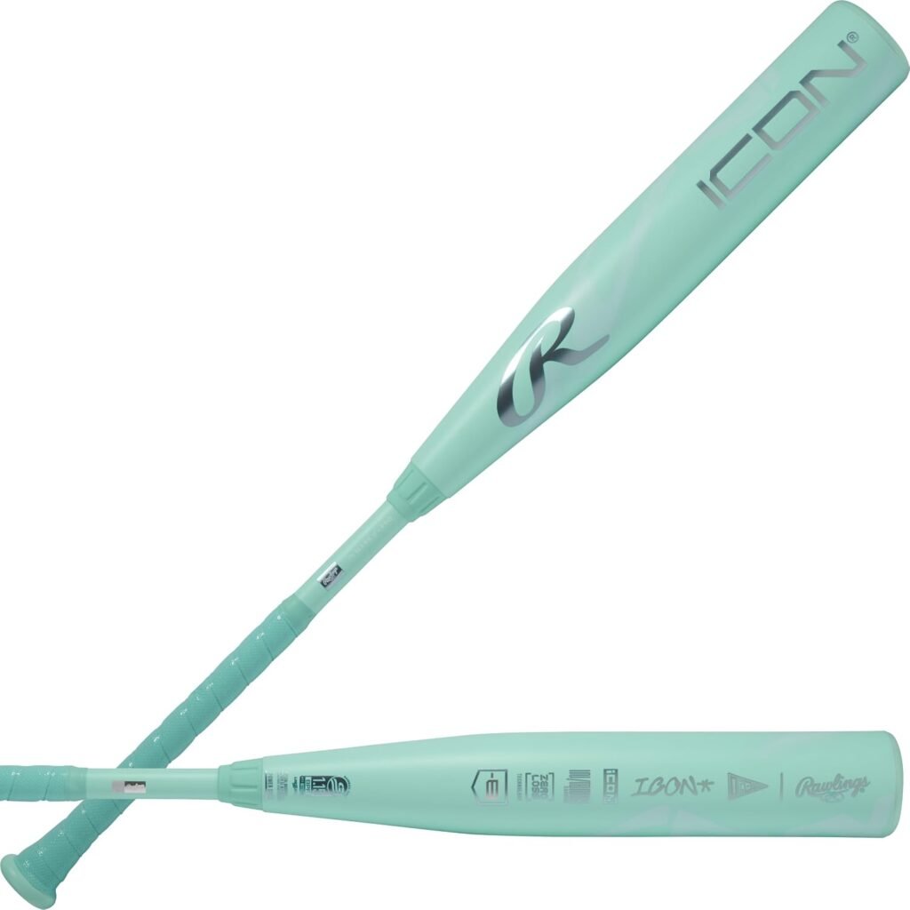 Rawlings | 2026 | ICON Baseball Bat | USSSA | -5/-8/-10 | 2 Pc. Composite