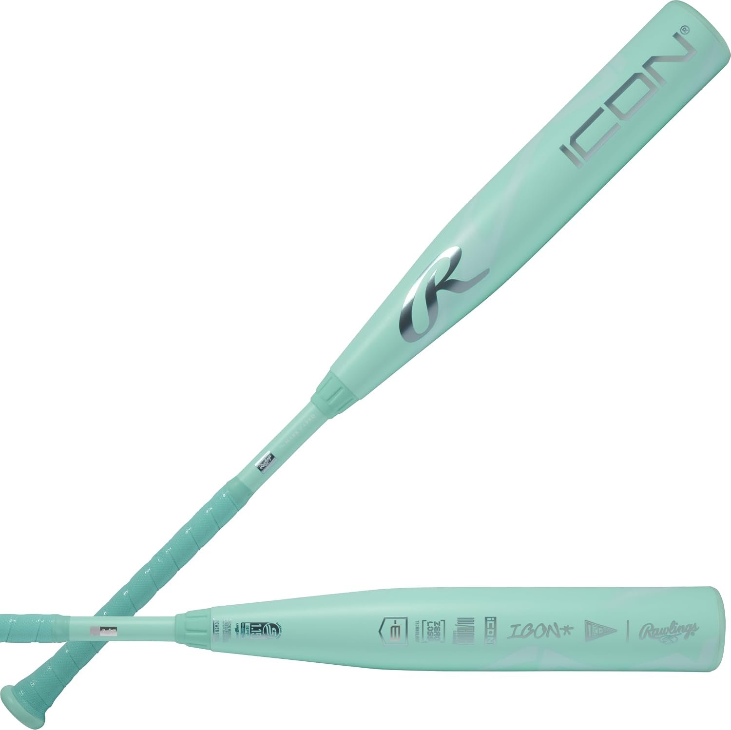 Rawlings | 2026 | ICON Baseball Bat | USSSA | -5/-8/-10 | 2 Pc. Composite - Image 1