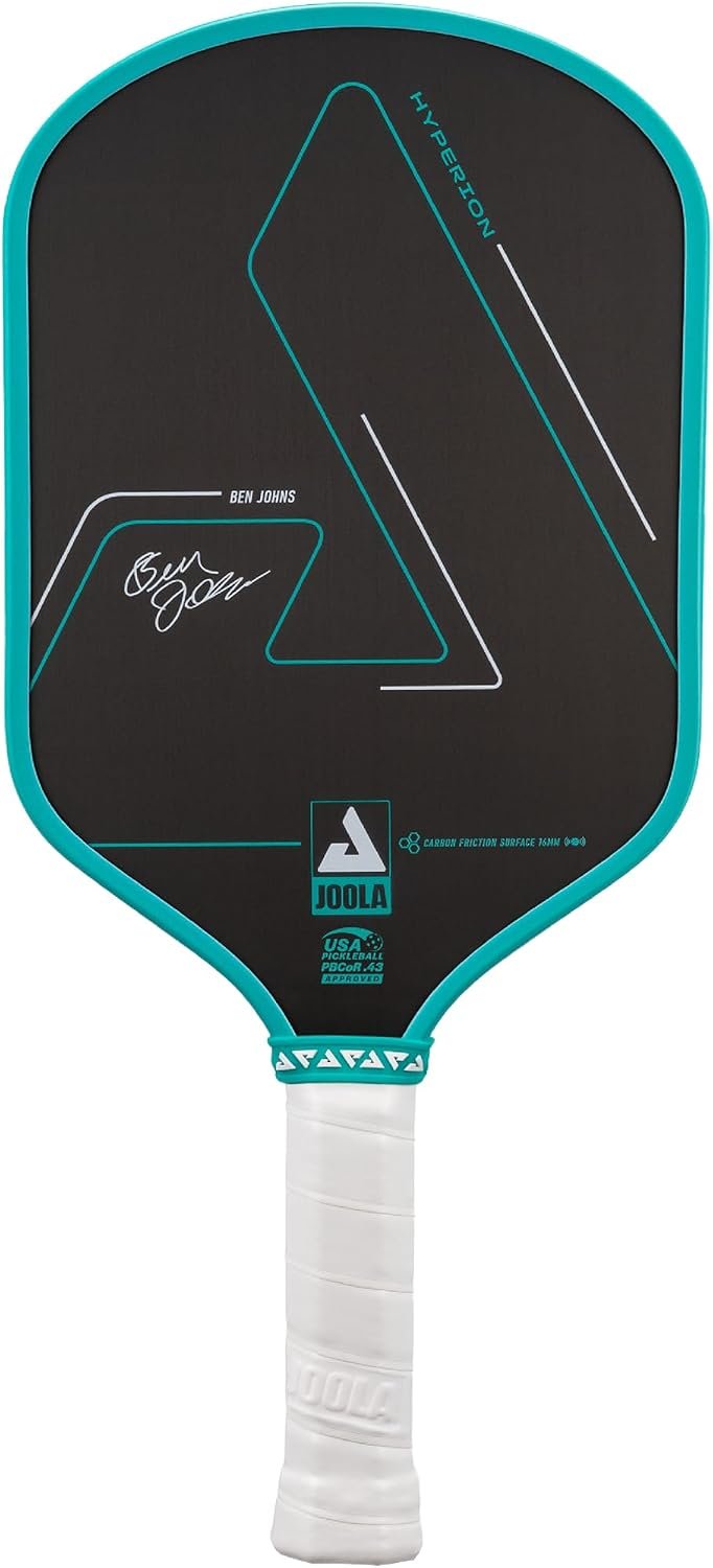 JOOLA Ben Johns Hyperion CFS Pickleball Paddle – Carbon Surface with High Grit & Spin, Elongated Handle, USAPA Approved Ben Johns Paddle - Image 11