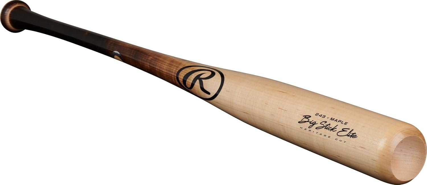 Rawlings| Big Stick Elite Wood Baseball Bat | Maple/Birch/Composite Options - Image 4