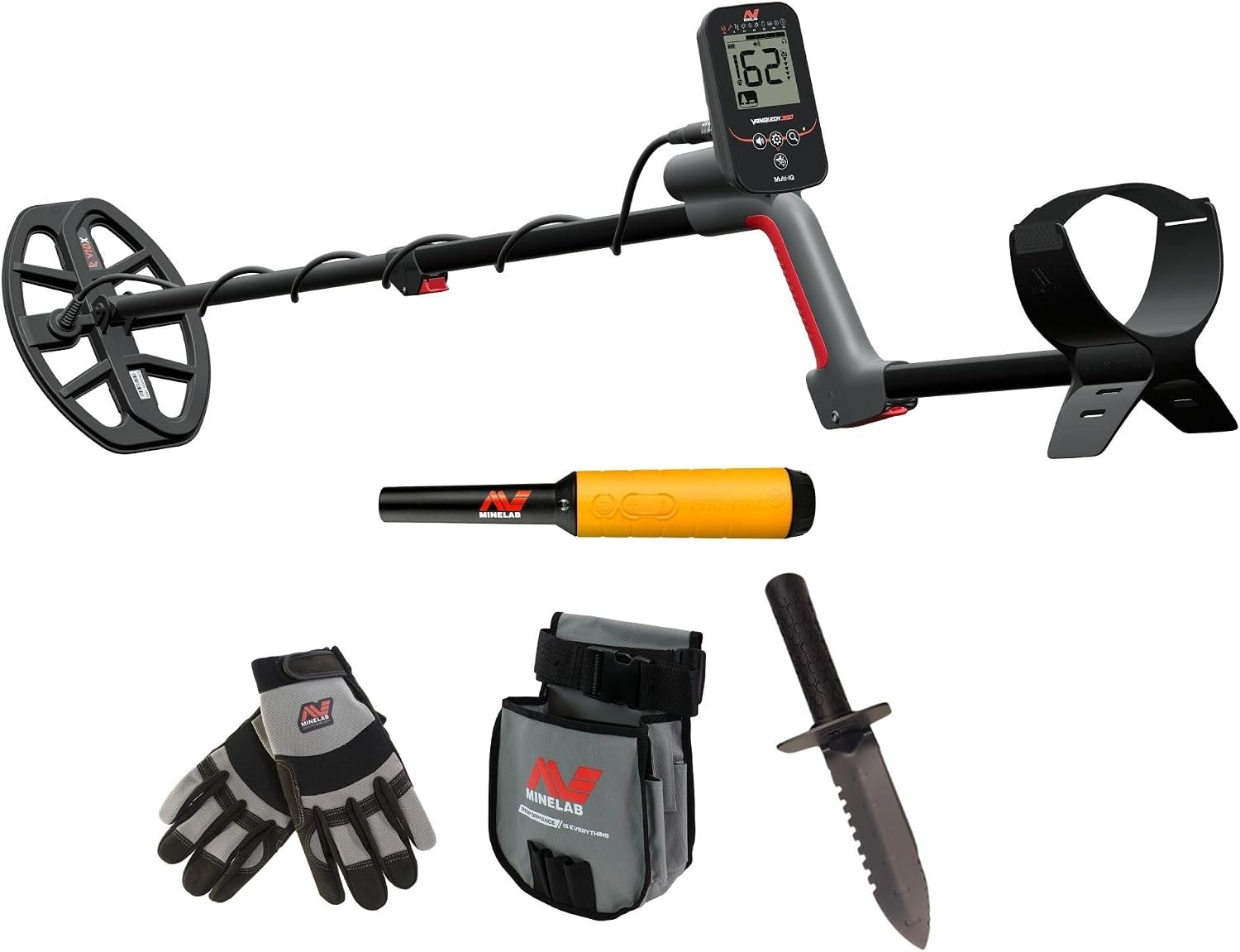 MINELAB Vanquish 340 Multi-Frequency Metal Detector, Easy Fully-Automatic Hunter with Simple Controls and Waterproof Coil - Image 8
