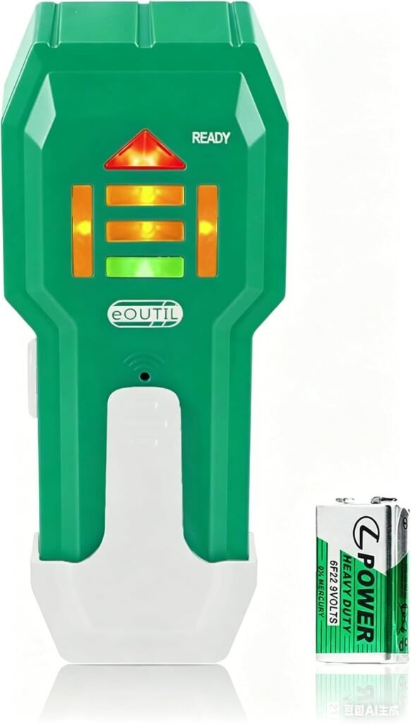 Stud Finder Wall Scanner Wood and Metal Detector Sensor for 3/4 inch Thickness Wall (ST102(Come with Battery))