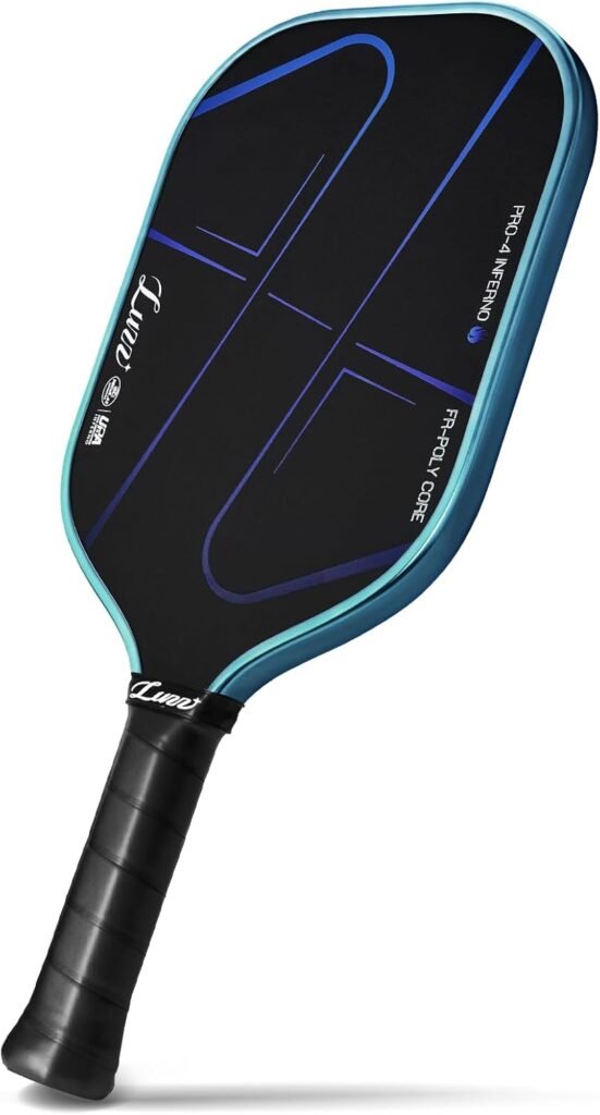 Luzz Pickleball Paddle Cannon Thermoformed T700 Carbon Fiber Honeycomb Core
