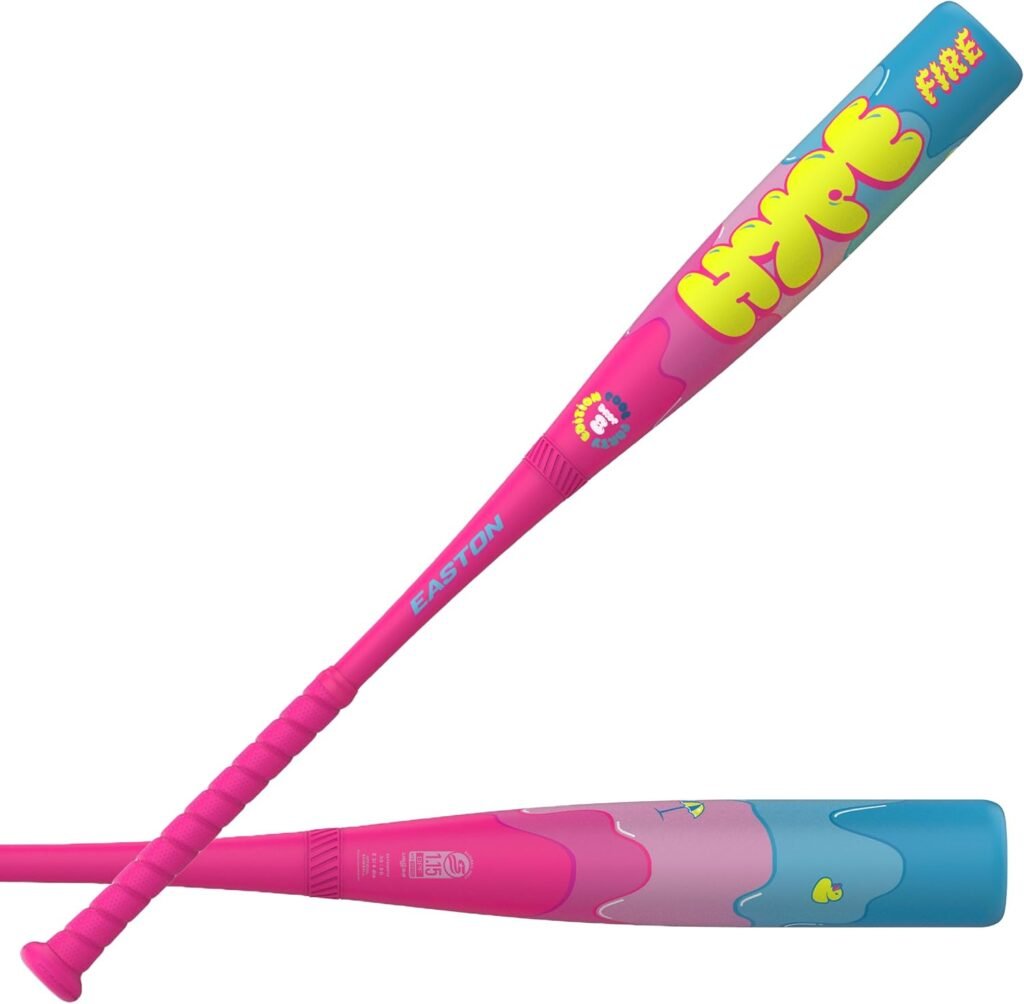 Easton | 2025 | Hype FIRE Baseball Bat | USSSA | -5 / -8 / -10 Drop | 2 3/4" Barrel | 2 Pc. Composite