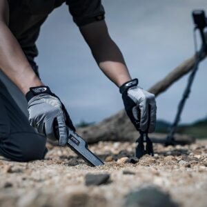 Rechargeable Metal Detector Pinpointer for Adults & Kids, Fully Waterproof Hand-held Metal Detectors Wand with One-Key Interference Elimination, Superhet-Tec Pin Pointer Metal Detector Accessories - Image 9